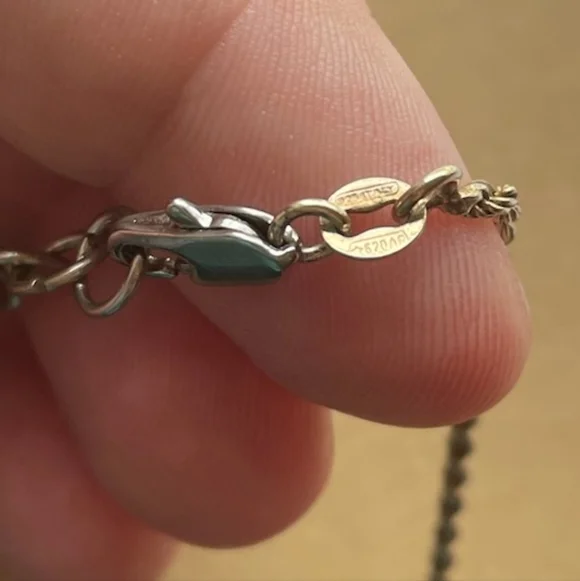 Twisted Rope Chain Gold Plated 925 Italy Silver Ankle Bracelet - Picture 7 of 8